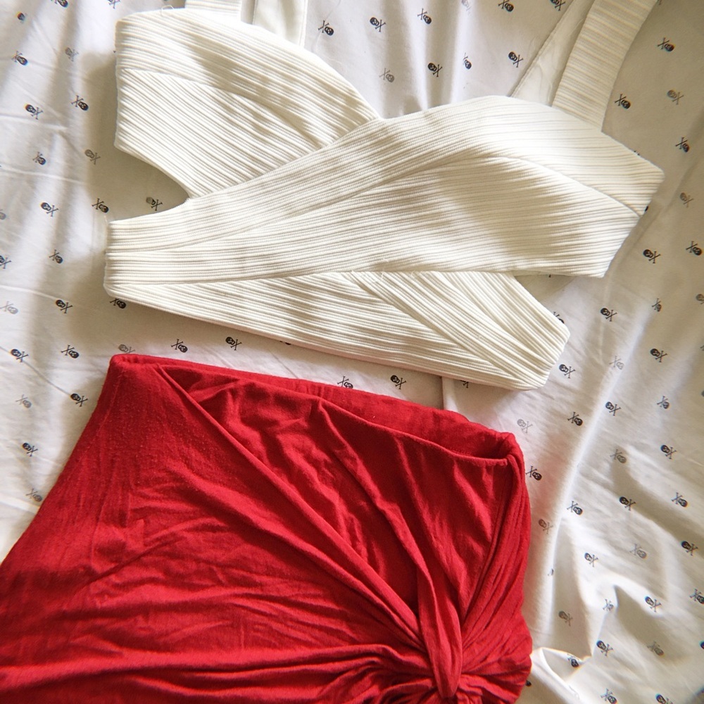 Charlotte Russe Bandage Top